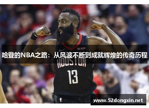 哈登的NBA之路：从风波不断到成就辉煌的传奇历程