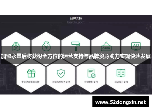 加盟永昌后将获得全方位的运营支持与品牌资源助力实现快速发展